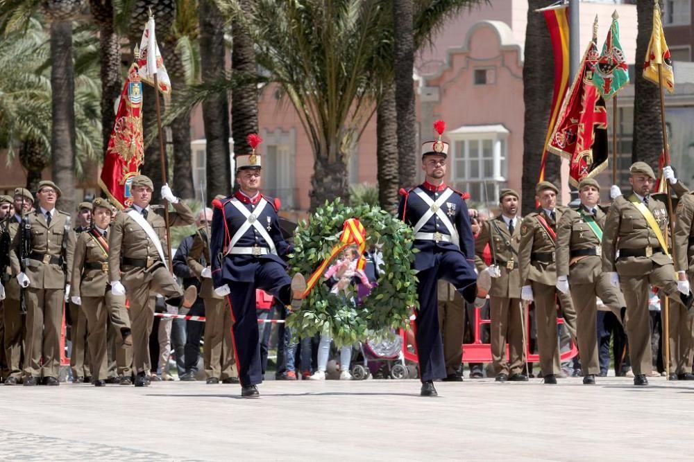 Acto solemne de homenaje a los héroes del 2 de Mayo en Cartagena