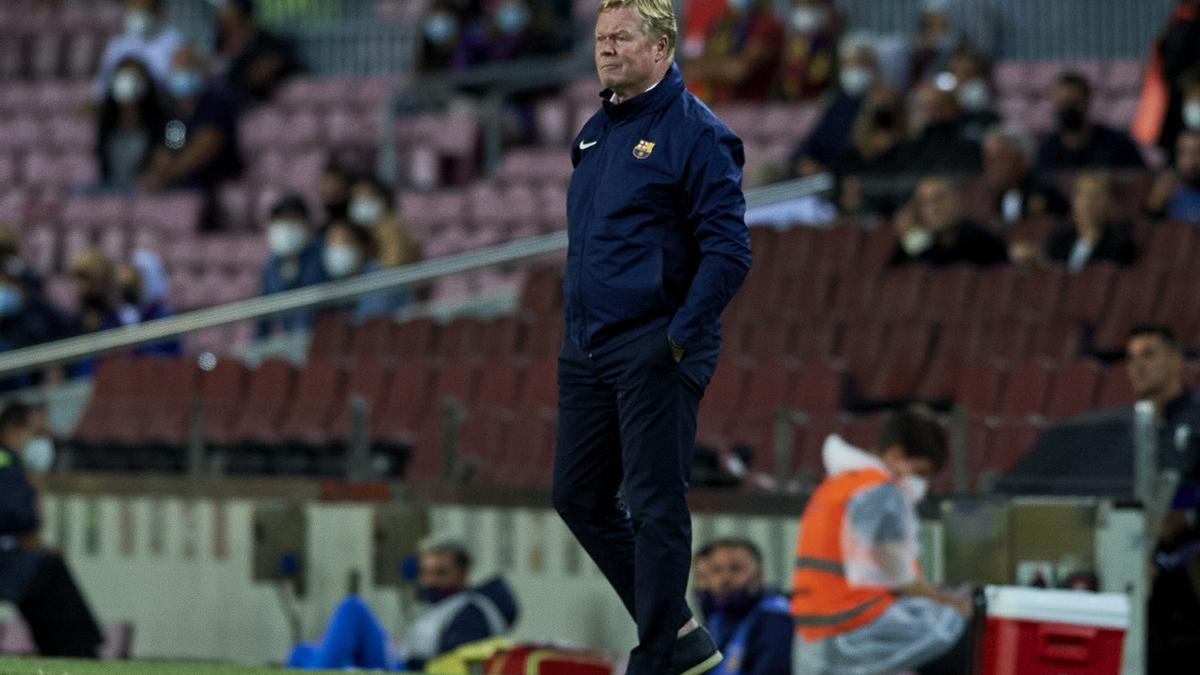 Ronald Koeman, entrenador del Barça