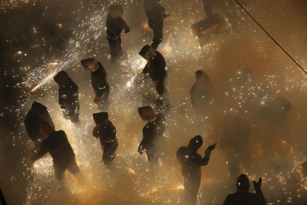 La Cordà de Paterna, en la que se disparan miles de cohetes.