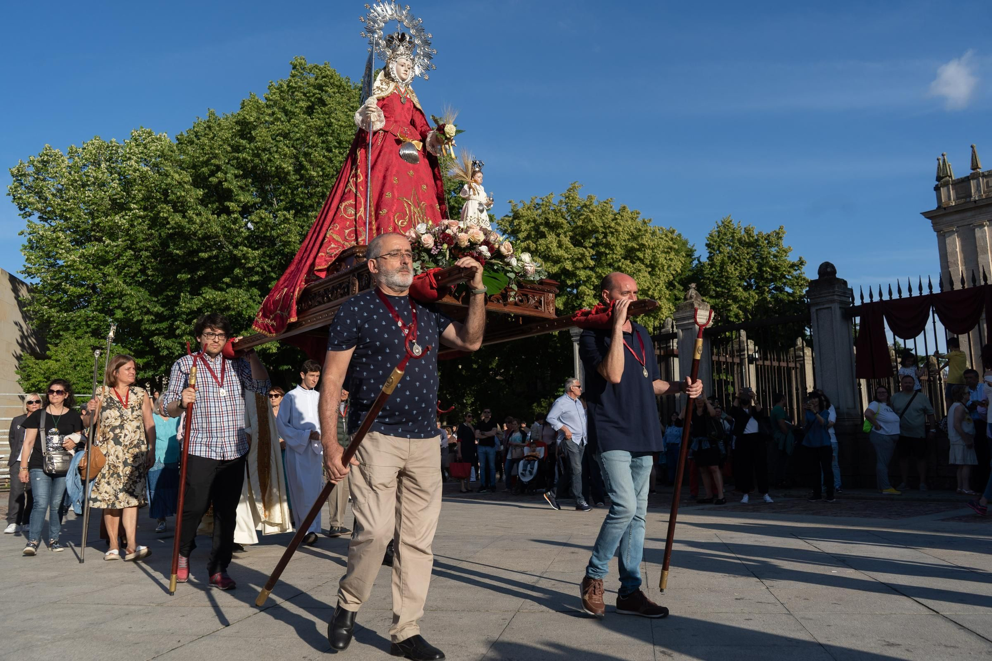 Procesión vísperas del Corpus Christi