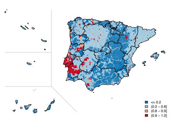 Atlas de la mortalidad por cáncer en España y Portugal (2003-2012).