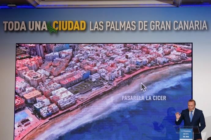 Las Palmas de Gran Canaria. Foro de Augusto Hidalgo, alcalde de Las Palmas de Gran Canaria.  | 18/11/2019 | Fotógrafo: José Carlos Guerra