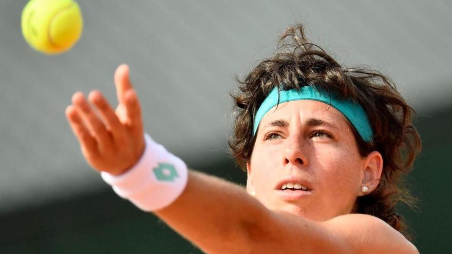 Carla Suárez, adelante en Roland Garros