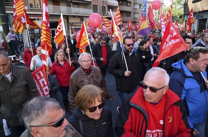 Fotod de la manifestación 1 de mayo- Día del trabajador