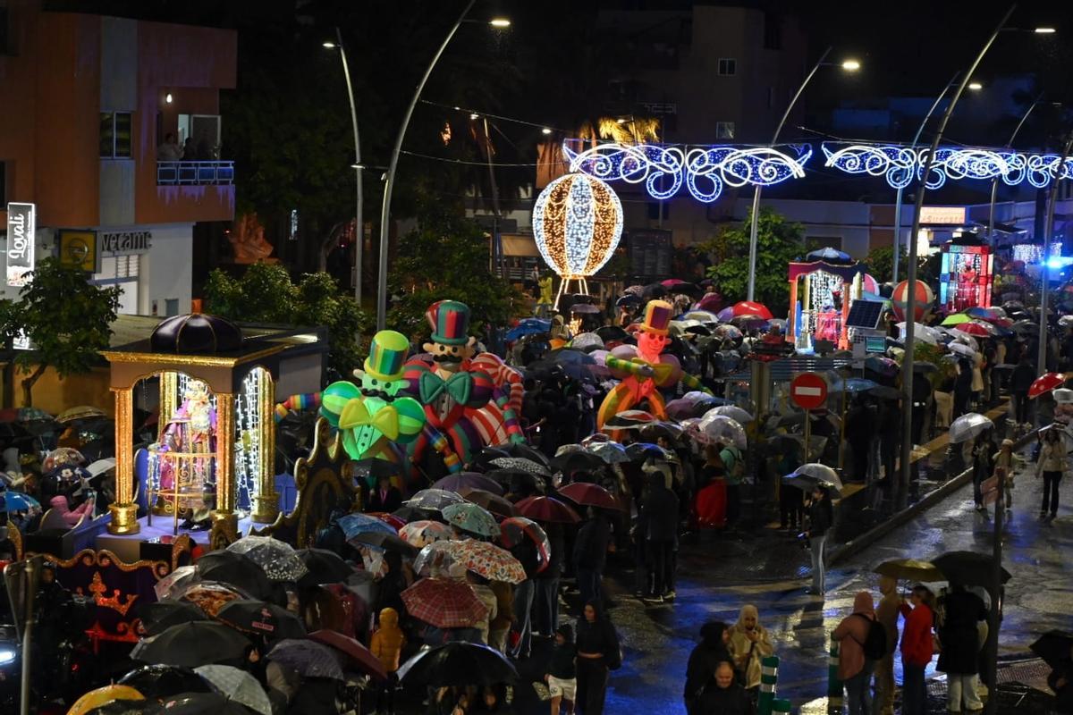 Cabalgata de Reyes en Vecindario