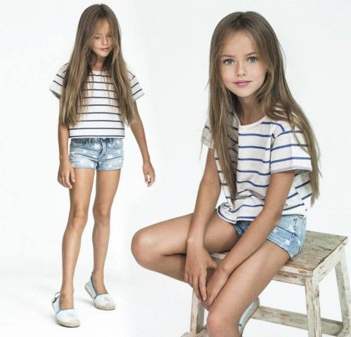 La top model infantil Kristina Pimenova