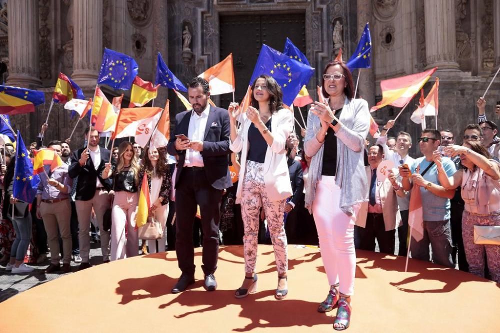 Inés Arrimadas en Murcia