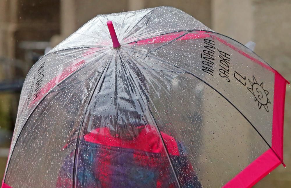 Las lluvias seguirán siendo frecuentes el domingo del último fin de semana de mayo