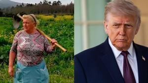 Dolores Leis, la agricultora gallega idéntica a Trump: La diferencia es que él es mala persona, está matando a gente