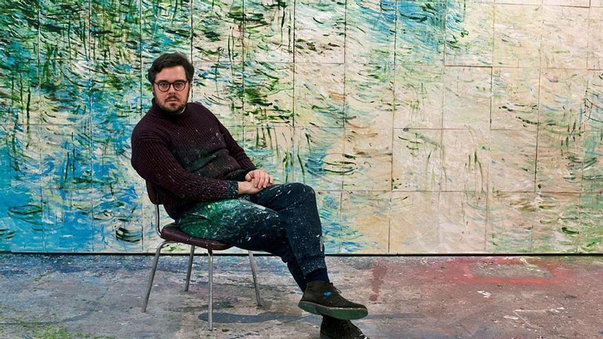 Inauguración de Hugo Fontela en la galería Llamazares