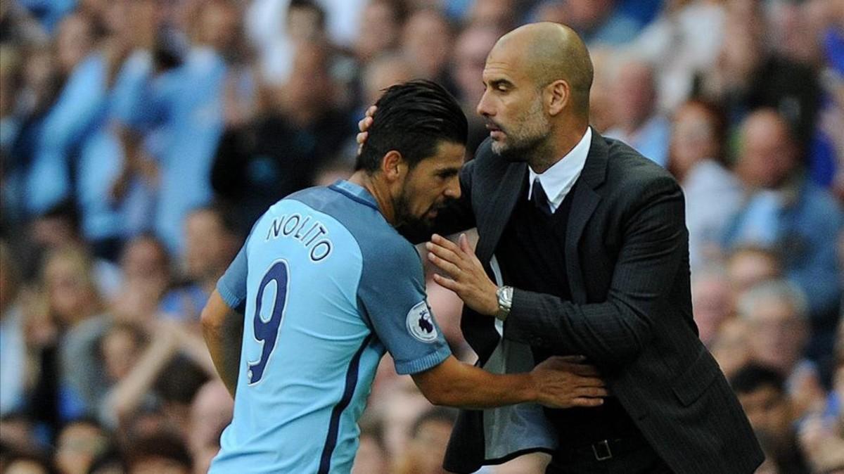 Pep Guardiola ha perdido la confianza en Nolito el segundo tramo de la temporada