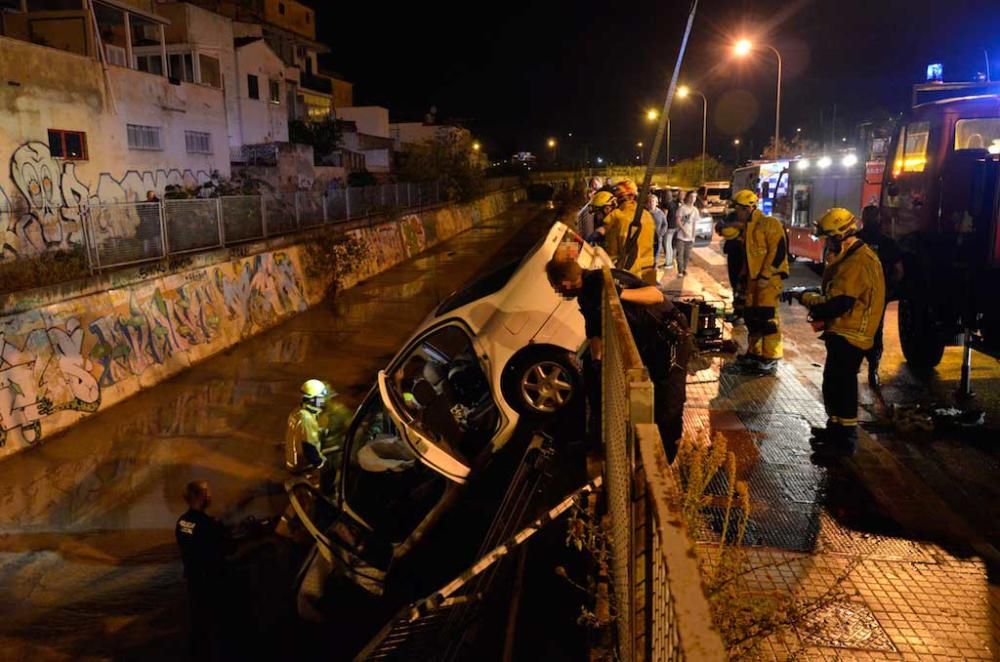 Rescate en un torrente de Palma