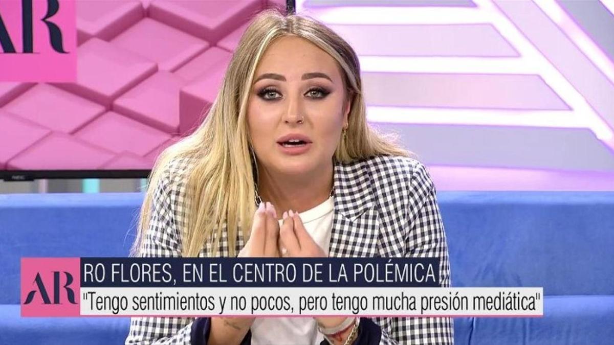 Rocío Flores en 'El programa de AR'.