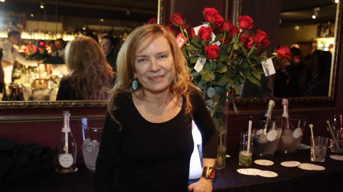 Mireia Ros en la fiesta del suplemento ’abril’ del Periódico en el Speakeasy