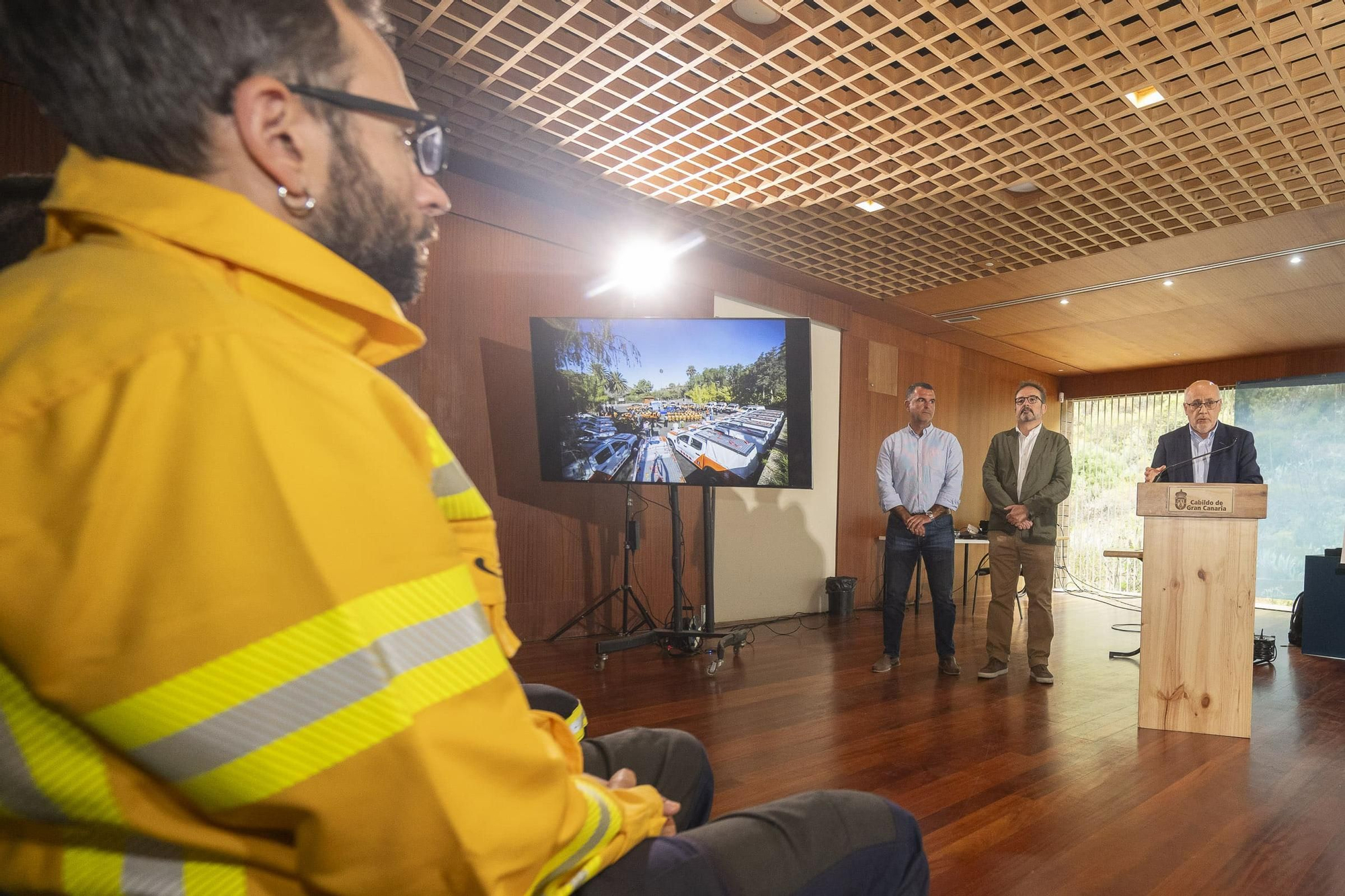 Presentación de la campaña contra incendios del Cabildo de Gran Canaria