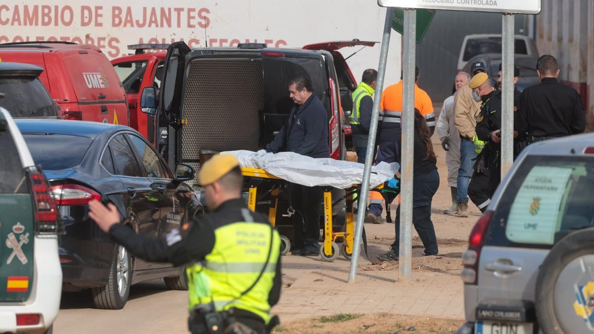El último cadáver fue localizado ayer en Paiporta y todavía está pendiente de identificación.