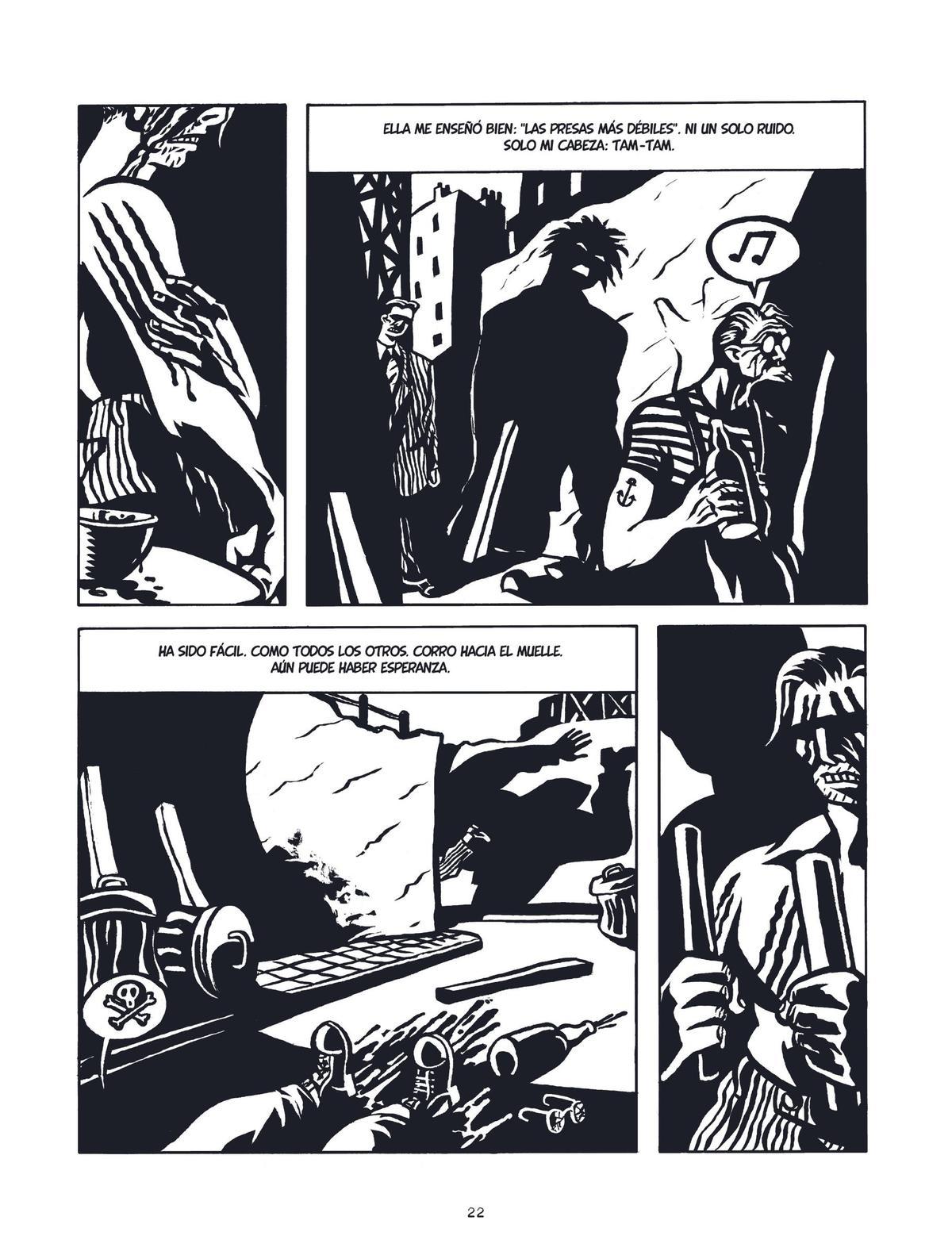 Página de 'Todo al Negro'.