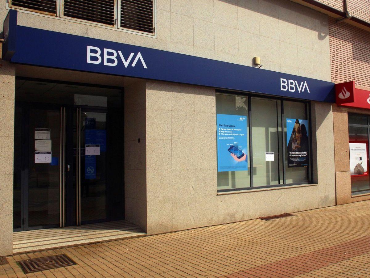 Una sucursal del BBVA