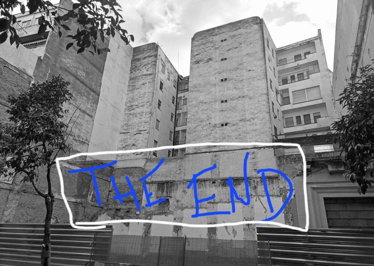 ‘The end’