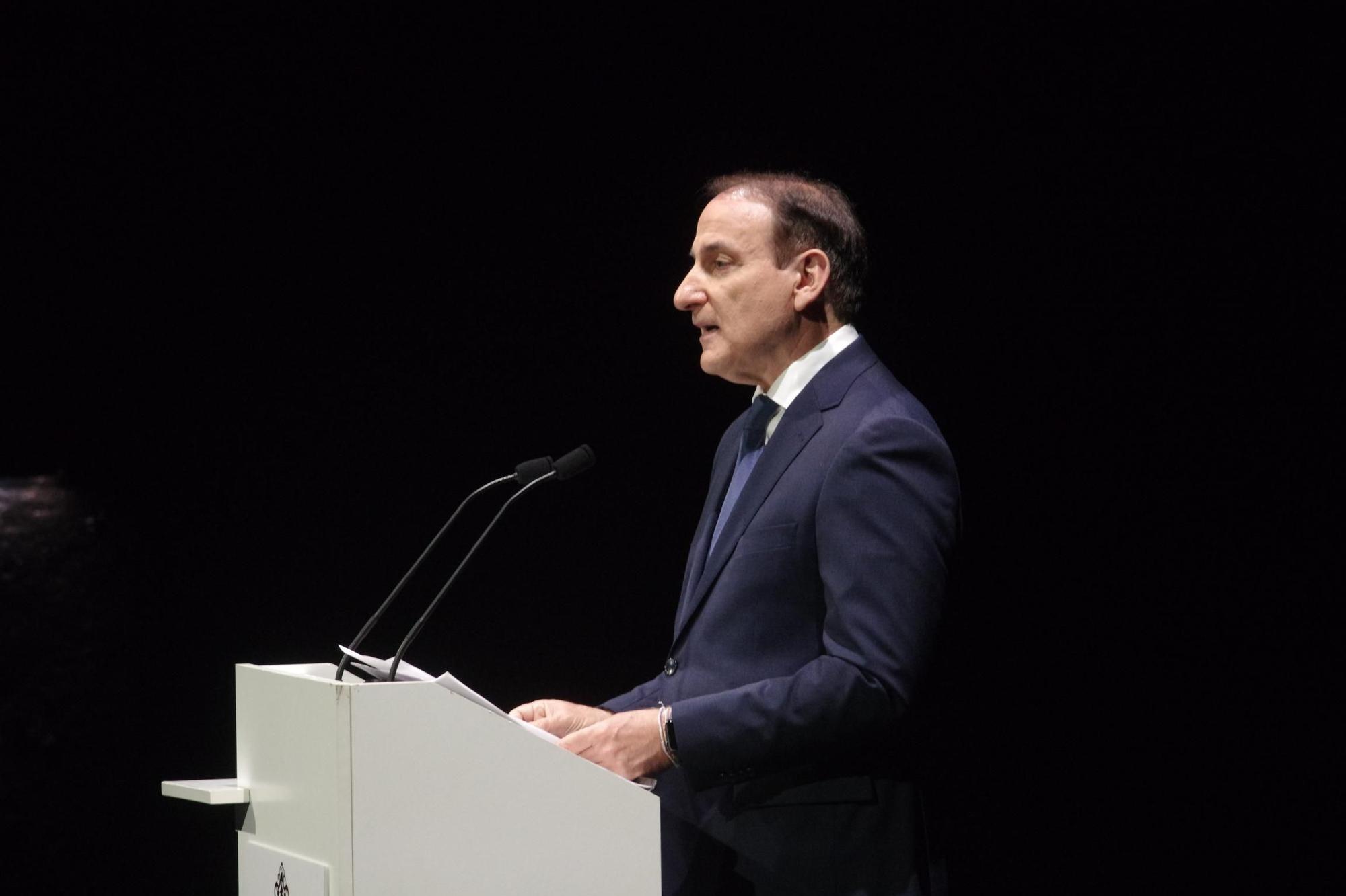El Pregón de la Semana Santa de Málaga de 2023, de Francisco Jiménez Valverde, en imágenes