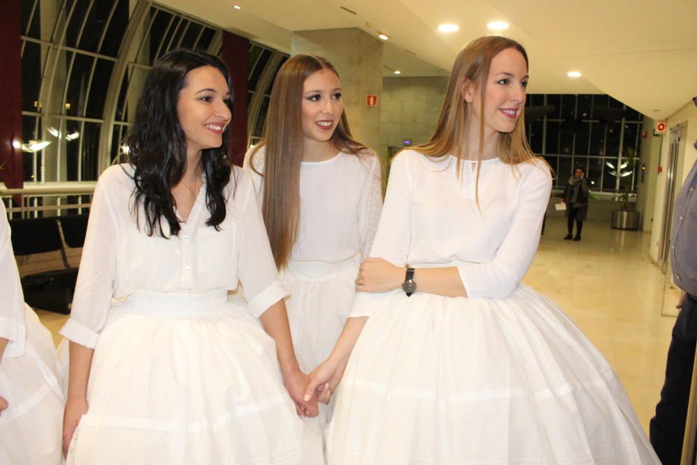 Ensayo de la exaltación de la falleras mayores de València 2019