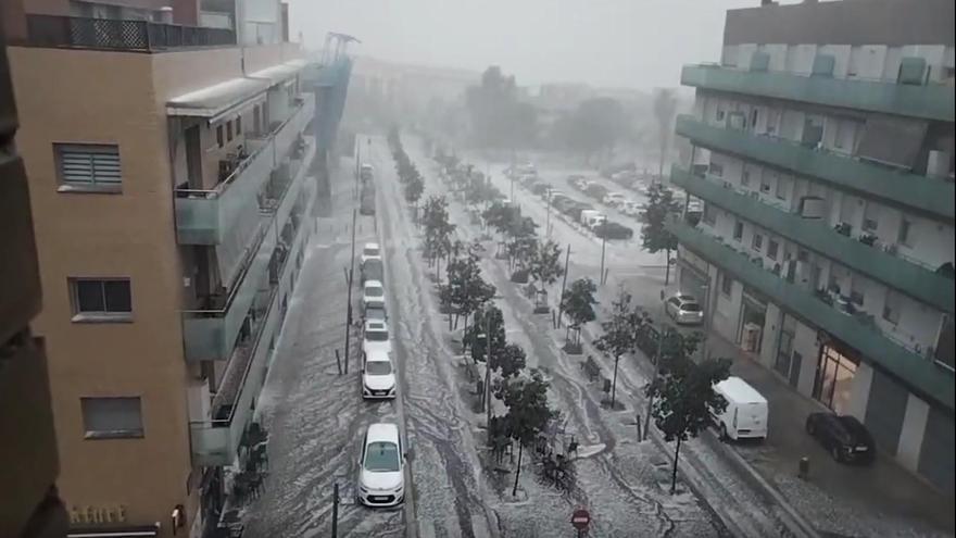 El temporal provoca inundacions importants a Terrassa