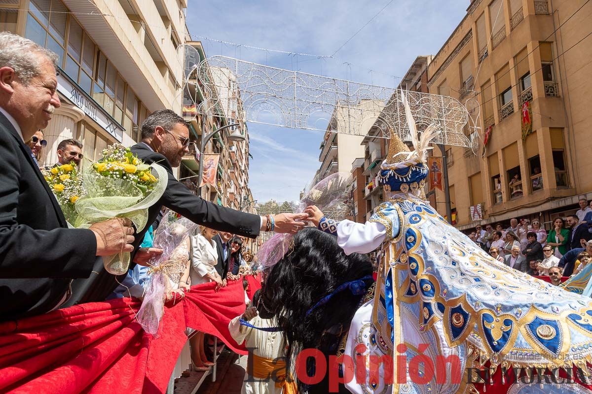 Desfile infantil del Bando Moro en las Fiestas de Caravaca