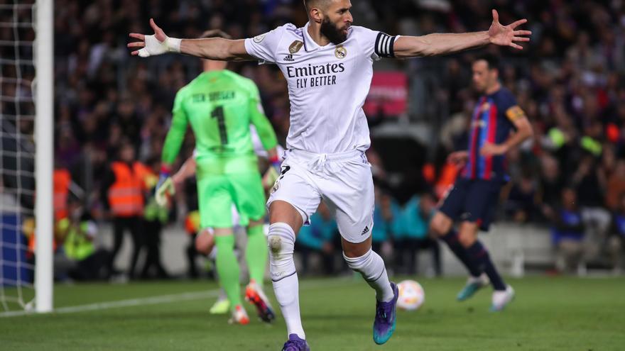 Benzema enfonsa el Barça a la Copa del Rei (0-4)