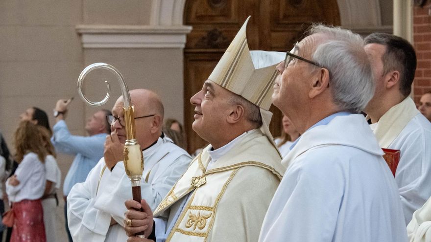 Enguera recupera su iglesia tras un año sin oír las campanas