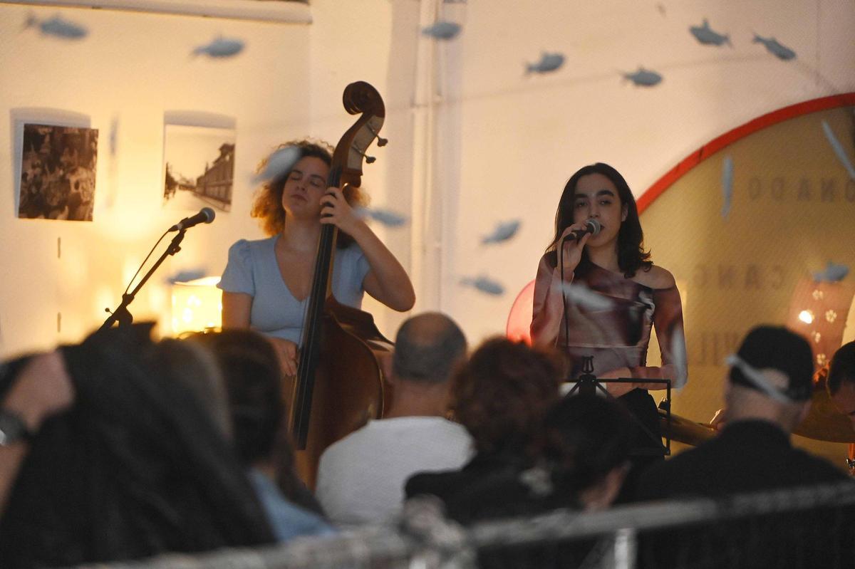 O concerto do Ciclo Jazz de Outono foi na praza de abastos.