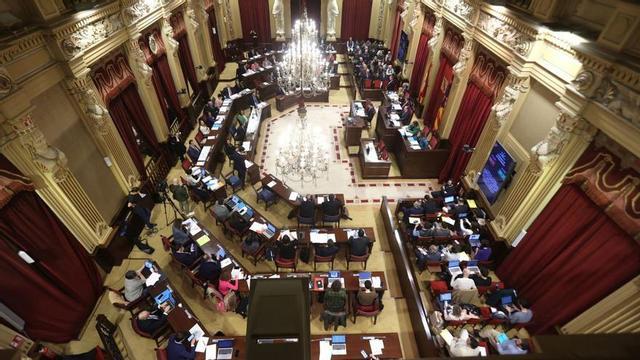 El Parlament balear durante un pleno. | EP