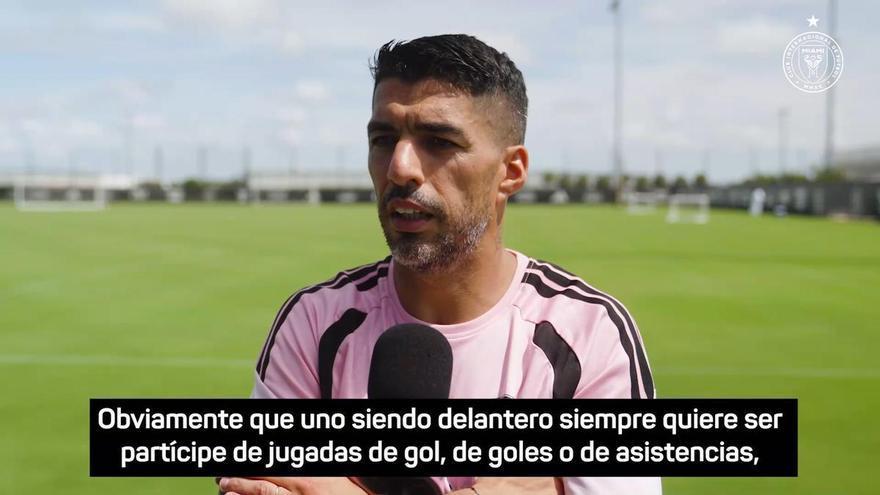 Suárez: "Me siento bien, ya vendrán los goles"