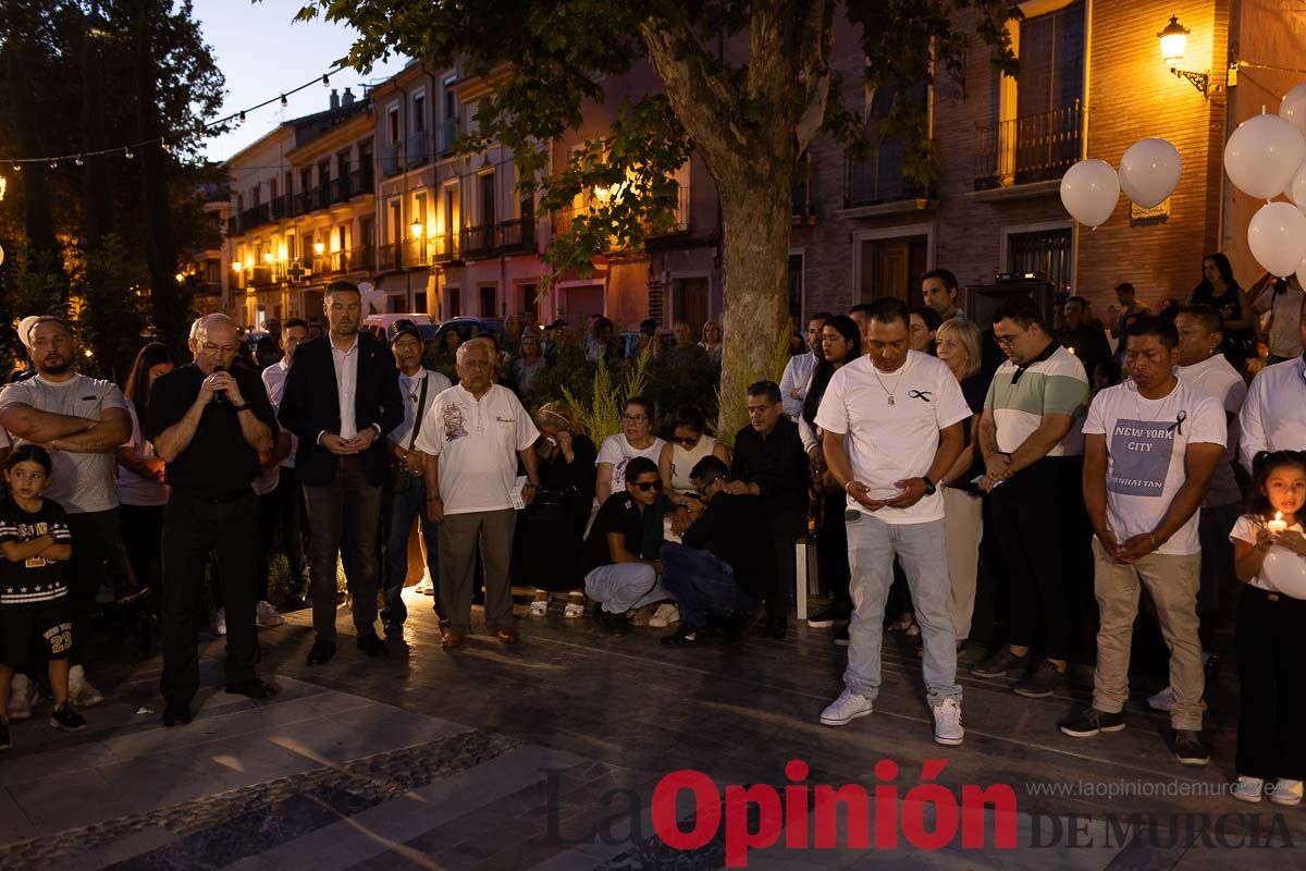 Homenaje a los cuatro fallecidos de Caravaca en el incendio de las discotecas de Murcia