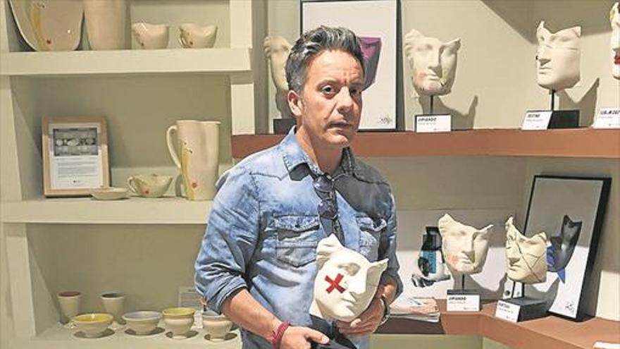 Juanma Pérez Vinagre, ceramista de terracota en Mérida: «La cerámica de autor se puede potenciar con la gastronomía»