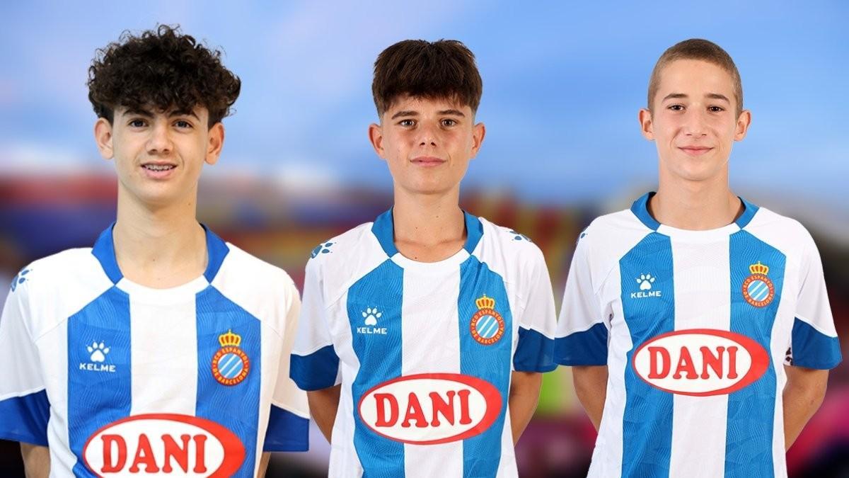 Xavier Miràngels, Unai Balmon y Pere Villacorta pasarán del Espanyol al Barça