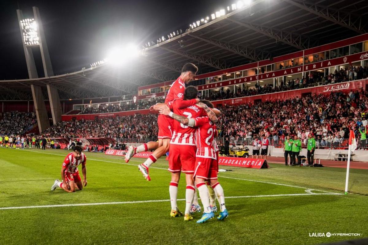 El UD Almería - Málaga CF, en imágenes El UD Almería - Málaga CF, en imágenes