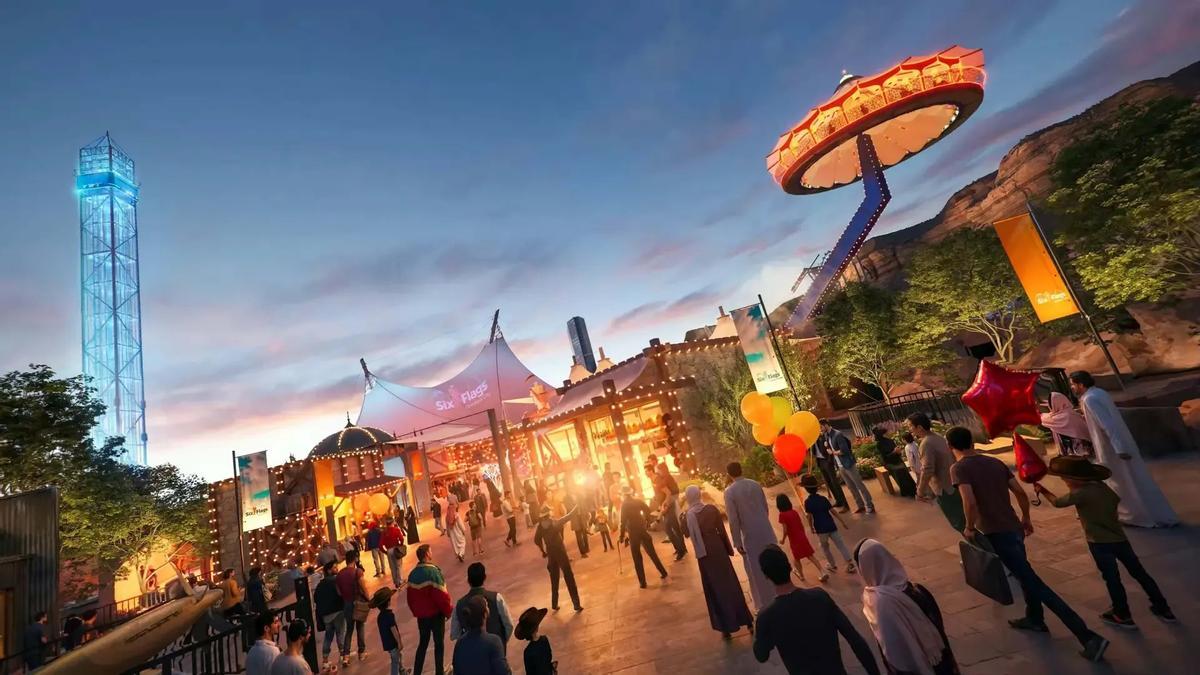 Parque de atracciones Six Flags Qiddiya City