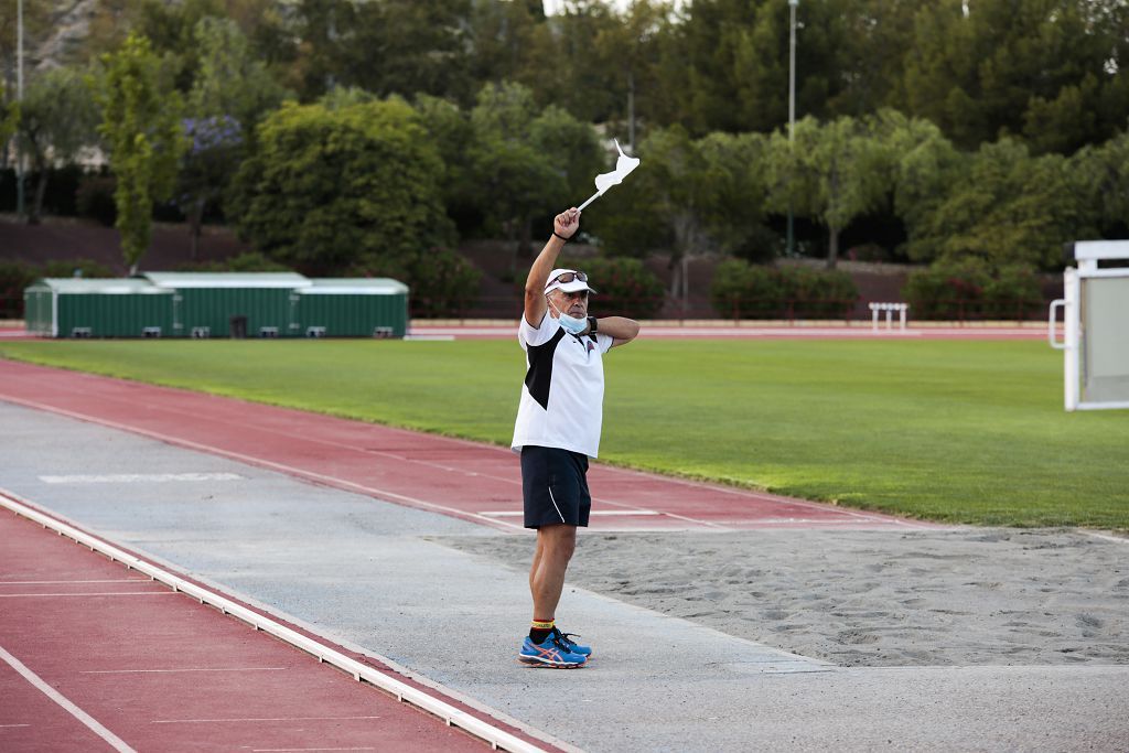 Campeonato regional de atletismo. Primera jornada