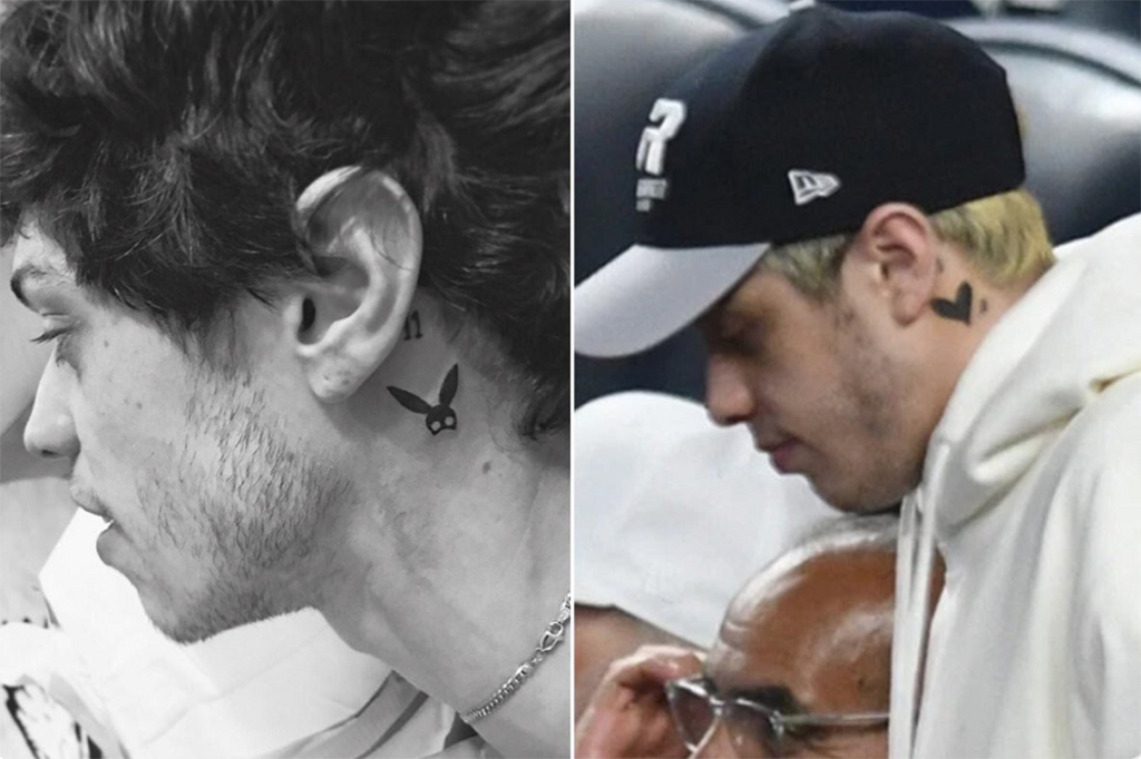 Pete Davidson cubre el tattoo de Ariana Grande
