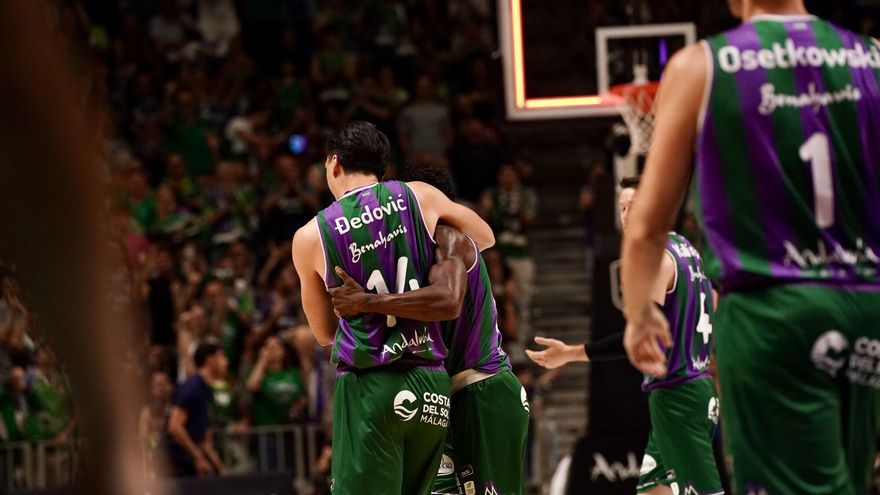 Las notas de los jugadores del Unicaja frente al Barça
