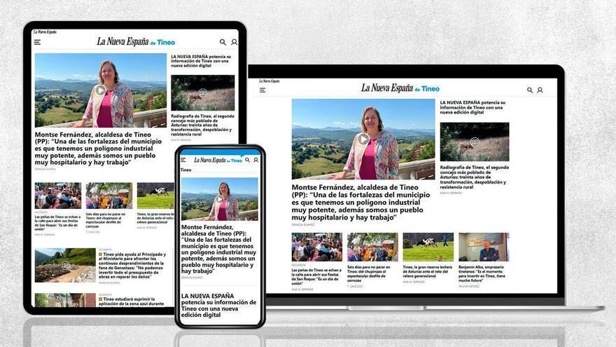 LA NUEVA ESPAÑA potencia la información local de Tineo con una nueva edición digital