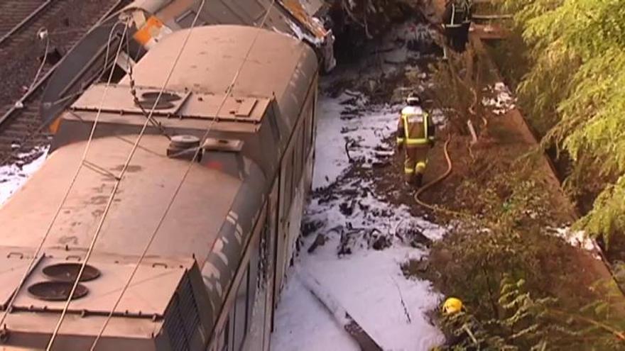 Ascienden a cuatro fallecidos el accidente de tren en O Porriño