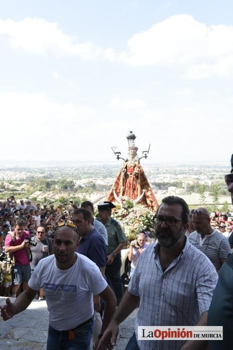 Romería de la Virgen de la Fuensanta: Llegada al S