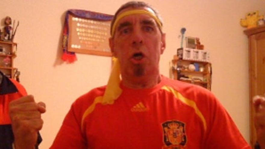 Manda tu foto animando a la selección española