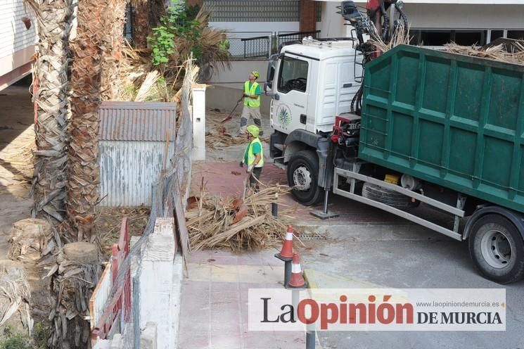 Desalojo y limpieza de la guardería de La Fama