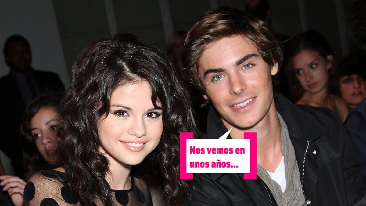 Selena Gomez y Zac Efron, juntos en 2008