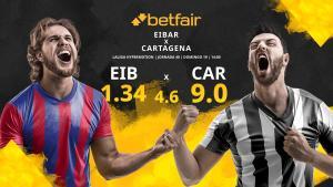 SD Eibar vs. FC Cartagena: horario, TV, estadísticas, clasificación y pronósticos
