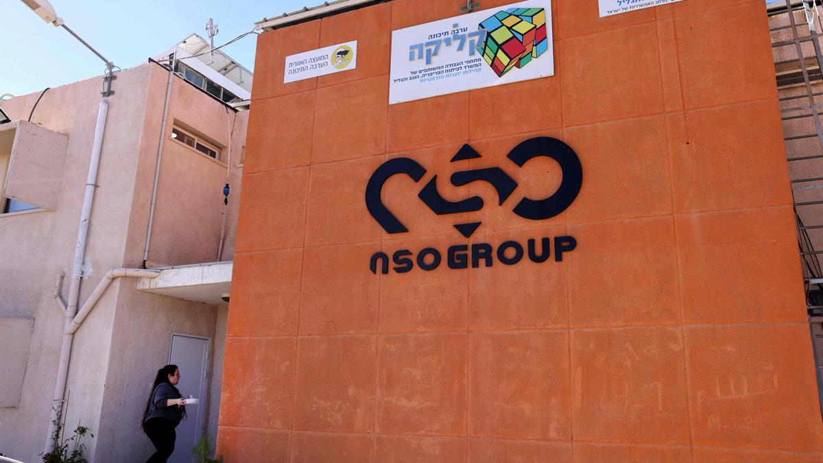 Oficinas del grupo NSO, la compañía creadora del software de espionaje Pegasus, en el valle de Aravá, en el sur de Israel.
