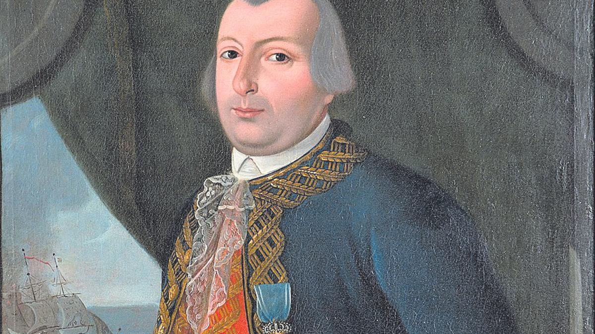 Retrato de Bernardo de Gálvez.