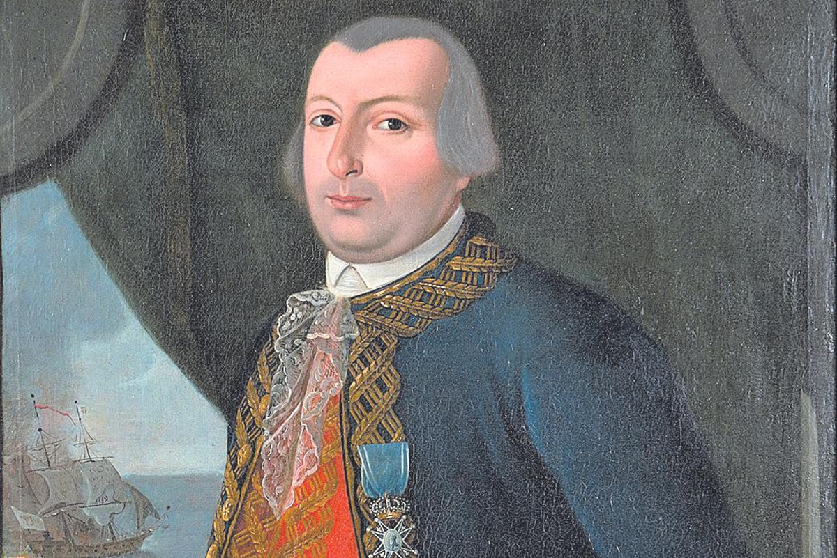 Retrato de Bernardo de Gálvez.